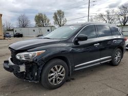 Salvage cars for sale at Moraine, OH auction: 2015 Infiniti QX60
