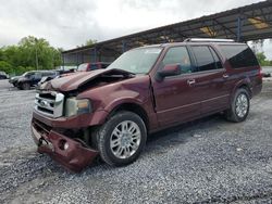 Salvage cars for sale from Copart Cartersville, GA: 2011 Ford Expedition EL Limited