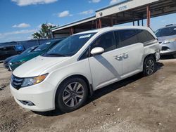 Honda Odyssey Vehiculos salvage en venta: 2016 Honda Odyssey Touring