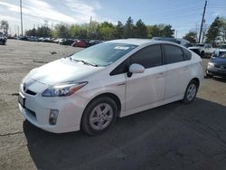 Salvage cars for sale from Copart Denver, CO: 2010 Toyota Prius