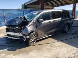 Salvage cars for sale from Copart Riverview, FL: 2021 Toyota Sienna LE