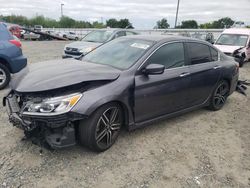 Salvage cars for sale at Sacramento, CA auction: 2017 Honda Accord Sport Special Edition