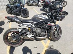 Triumph Street salvage cars for sale: 2018 Triumph Street Triple RS