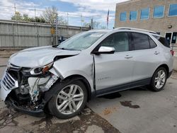 Carros salvage a la venta en subasta: 2019 Chevrolet Equinox Premier