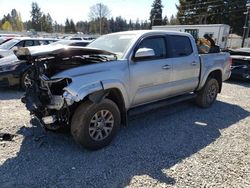 Salvage cars for sale at Graham, WA auction: 2017 Toyota Tacoma Double Cab