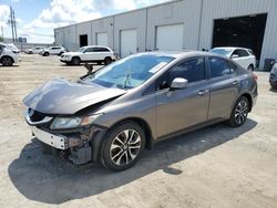 Vehiculos salvage en venta de Copart Jacksonville, FL: 2013 Honda Civic EX