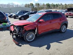 Salvage cars for sale at Exeter, RI auction: 2019 Hyundai Kona SEL
