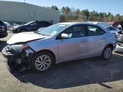 Vehiculos salvage en venta de Copart Exeter, RI: 2017 Toyota Corolla L