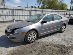 Salvage cars for sale from Copart Gastonia, NC: 2007 Ford Fusion S