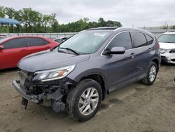 Salvage cars for sale at Spartanburg, SC auction: 2016 Honda CR-V EXL