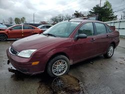 Ford salvage cars for sale: 2007 Ford Focus ZX4