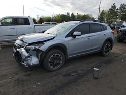 Salvage cars for sale from Copart Denver, CO: 2021 Subaru Crosstrek Premium