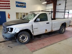 Salvage cars for sale at Angola, NY auction: 2008 Dodge RAM 1500 ST