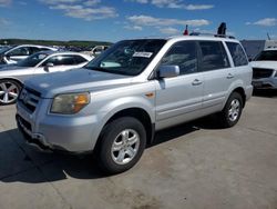 Salvage cars for sale from Copart Grand Prairie, TX: 2008 Honda Pilot VP