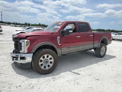 Salvage cars for sale from Copart Arcadia, FL: 2018 Ford F250 Super Duty