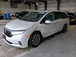 Salvage cars for sale at Greenwood, NE auction: 2022 Honda Odyssey EXL