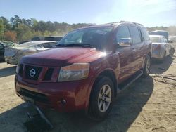 Salvage cars for sale from Copart Seaford, DE: 2008 Nissan Armada SE
