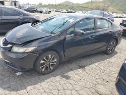 Salvage cars for sale at Colton, CA auction: 2014 Honda Civic EX