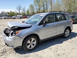 Salvage cars for sale at Waldorf, MD auction: 2015 Subaru Forester 2.5I