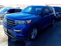 Ford Explorer salvage cars for sale: 2022 Ford Explorer XLT