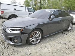 Salvage cars for sale at Waldorf, MD auction: 2023 Audi A4 Premium Plus 45