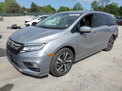 Salvage cars for sale at auction: 2018 Honda Odyssey Elite