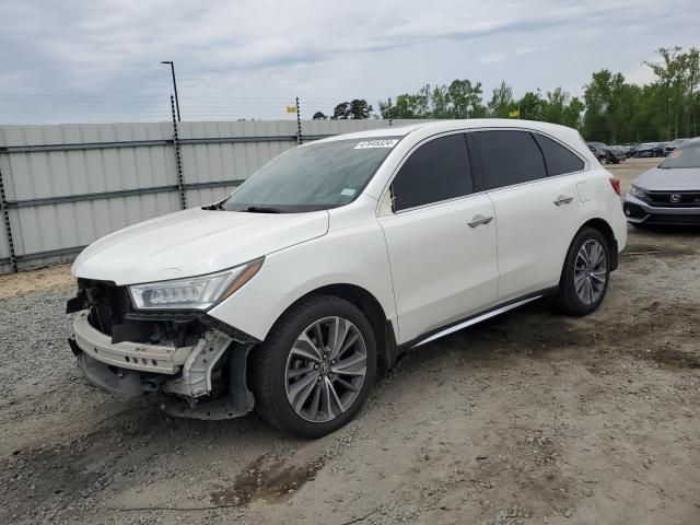 2018 Acura MDX Technology