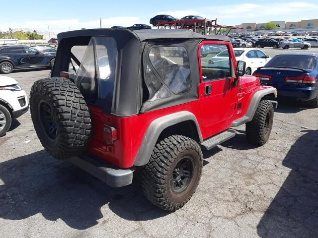 2001 Jeep Wrangler / TJ Sport