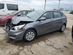 Vehiculos salvage en venta de Copart Chicago Heights, IL: 2017 Hyundai Accent SE