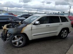 Burn Engine Cars for sale at auction: 2012 Jeep Grand Cherokee Overland