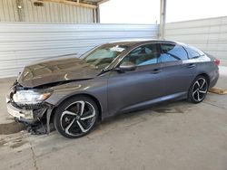 Salvage cars for sale from Copart Grand Prairie, TX: 2020 Honda Accord Sport