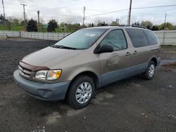 Toyota Sienna le salvage cars for sale: 1998 Toyota Sienna LE