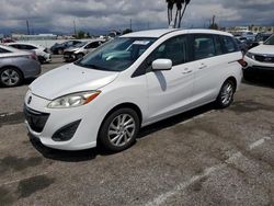 Salvage cars for sale at Van Nuys, CA auction: 2012 Mazda 5