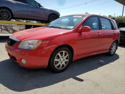 Salvage cars for sale from Copart San Martin, CA: 2006 KIA SPECTRA5