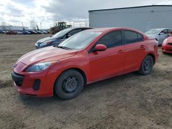 Salvage cars for sale at Rocky View County, AB auction: 2012 Mazda 3 I