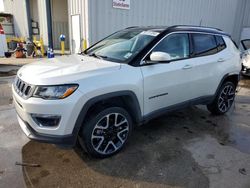Salvage cars for sale from Copart New Orleans, LA: 2018 Jeep Compass Limited