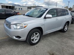 Salvage cars for sale at Sun Valley, CA auction: 2010 Toyota Highlander Hybrid