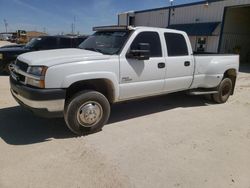 Salvage trucks for sale at Abilene, TX auction: 2003 Chevrolet Silverado C3500