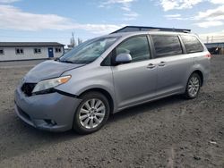 Toyota salvage cars for sale: 2012 Toyota Sienna XLE