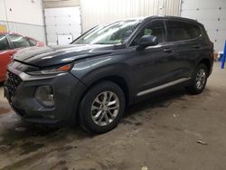 Salvage cars for sale from Copart Candia, NH: 2019 Hyundai Santa FE SEL