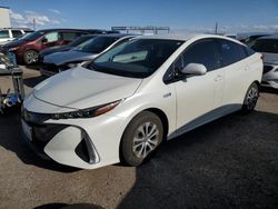 Salvage cars for sale from Copart Tucson, AZ: 2020 Toyota Prius Prime LE