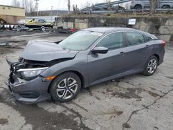 Salvage cars for sale from Copart Marlboro, NY: 2018 Honda Civic LX