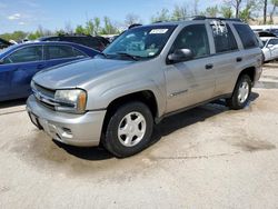 Salvage cars for sale at Bridgeton, MO auction: 2002 Chevrolet Trailblazer