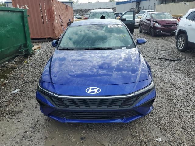 2024 Hyundai Elantra Blue