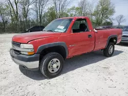 Salvage cars for sale at Cicero, IN auction: 2001 Chevrolet Silverado K2500 Heavy Duty