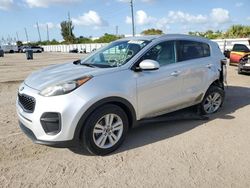 Salvage vehicles for parts for sale at auction: 2017 KIA Sportage LX