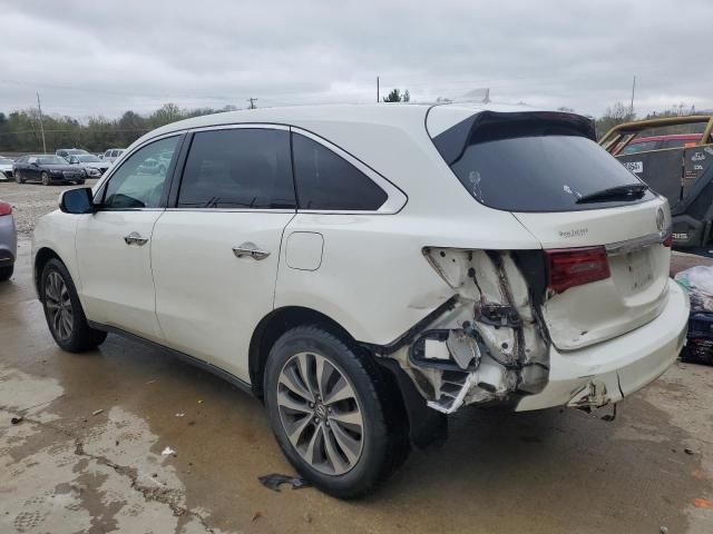 2016 Acura MDX Technology