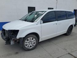 Salvage cars for sale at Farr West, UT auction: 2018 Dodge Grand Caravan SE