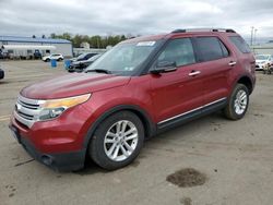 Salvage cars for sale from Copart Pennsburg, PA: 2013 Ford Explorer XLT