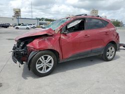 Salvage cars for sale at New Orleans, LA auction: 2013 Hyundai Tucson GLS